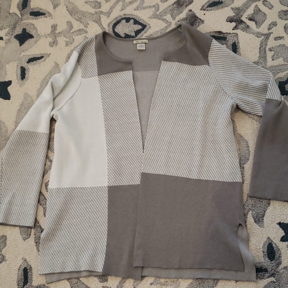 Open long cardigan - oversized